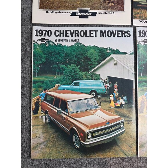 1970-1976 Chevrolet Suburban Brochure Lot Includes 5 Original Vintage Ads #1 - Picture 2 of 8